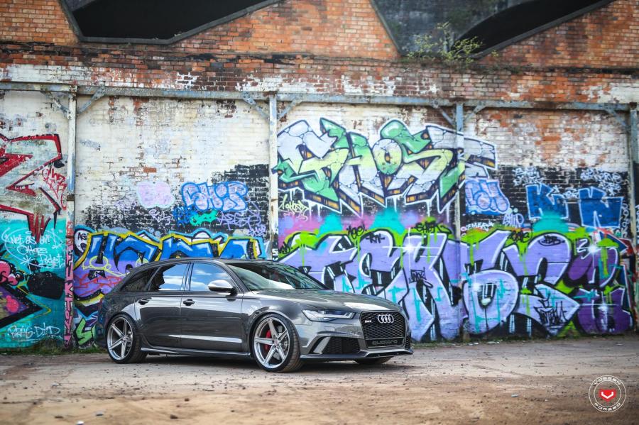  Audi RS6 Avant on Vossen Wheels (M-X5) 2019 года  (фото 1 из 23)